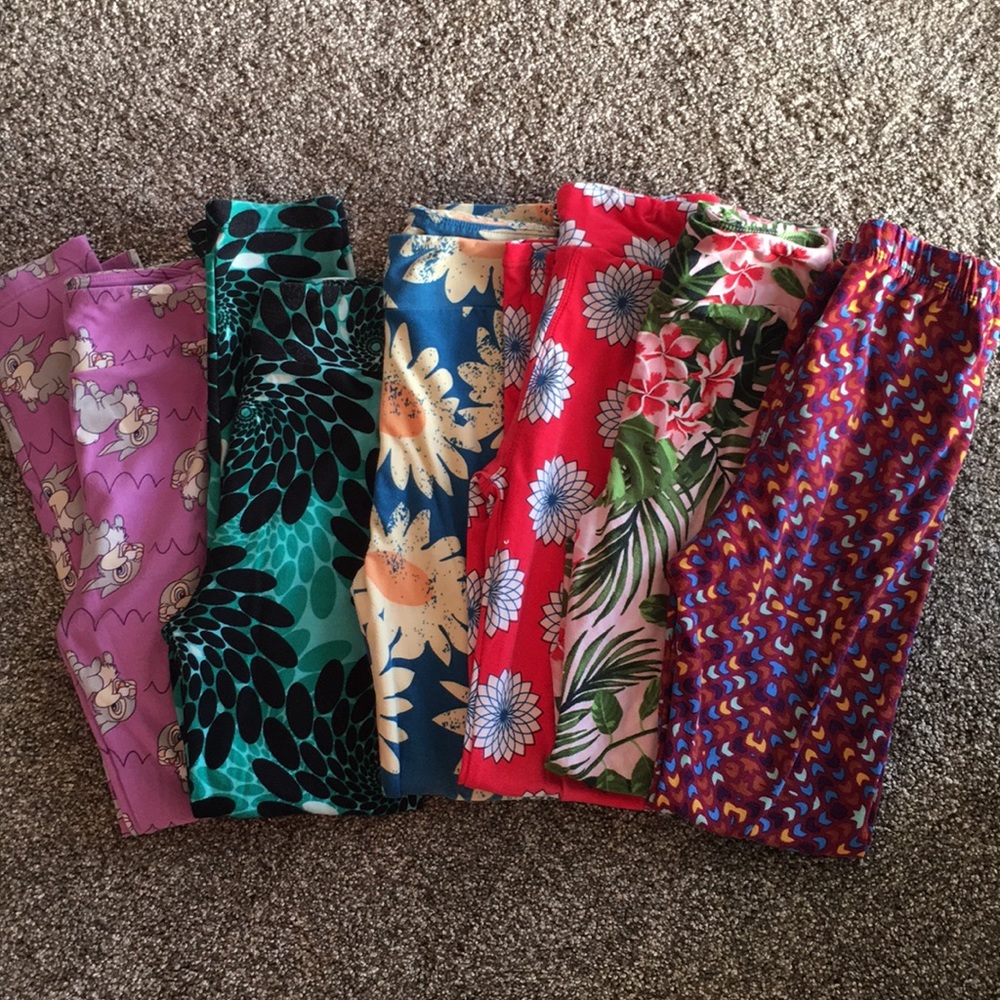 Lot of Lula Roe leggings